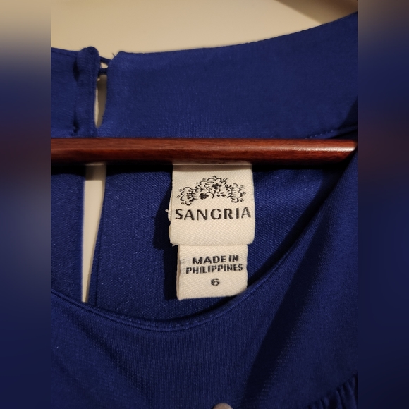 COPY - Blue Formal Maxi Halter Top Gown - Picture 7 of 7